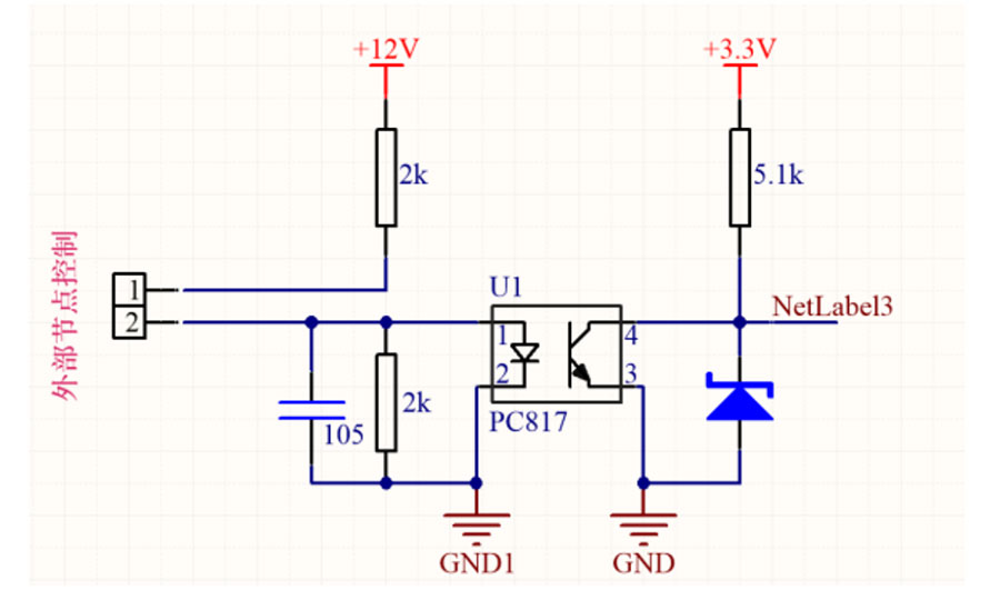 外控開關(guān)機(jī)電路原理示意圖